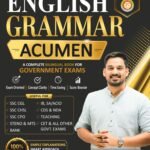 English Grammar Acumen 6th Edition | Complete Bilingual Grammar Book for Government Exams | Gopal Verma
