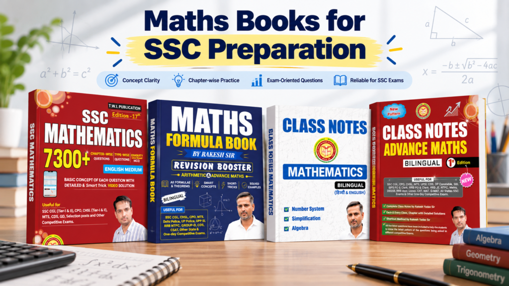 Best Books for SSC Exam Preparation 2026